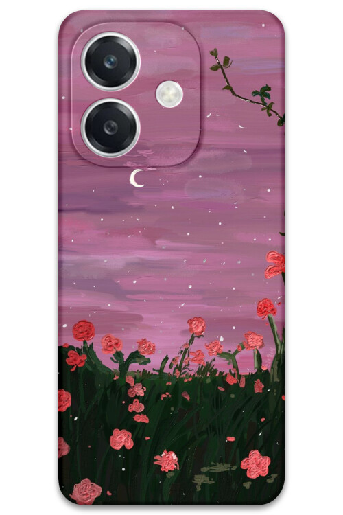 5793 oppo a3 cicek desenli kilif