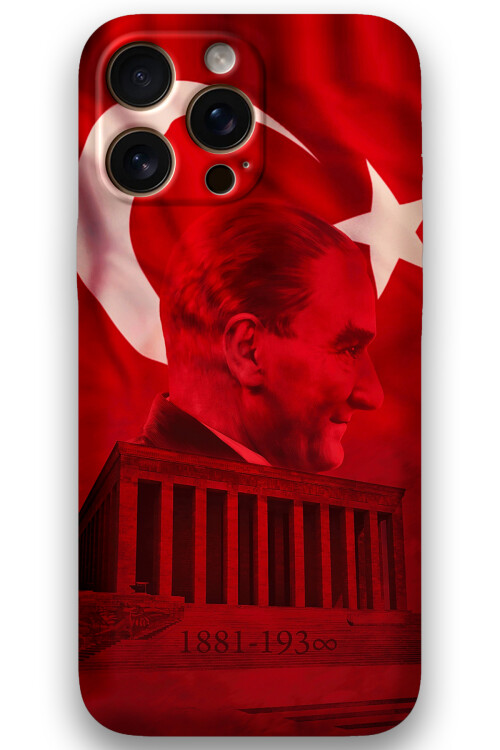 5848 iphone 16 pro 16 pro max ataturk desenli kilif