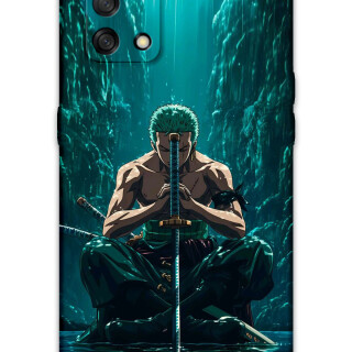 5757-oppo-a74-roronoa-zoro-desenli-kilif