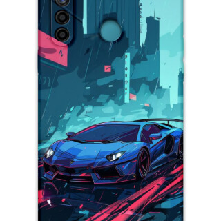 5763-realme-5i-6i-araba-desenli-kilif