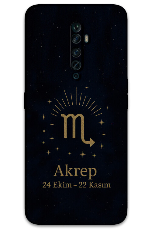5775 oppo reno 2z akrep burcu desenli kilif