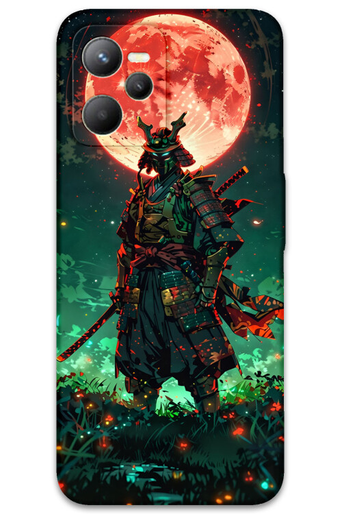 5822 realme c35 samuray desenli kilif