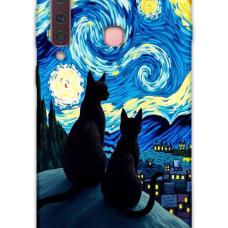 5782-galaxy-a9-2018-kedi-desenli-kilif