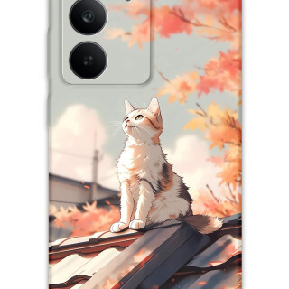 5784-realme-c75-kedi-desenli-kilif