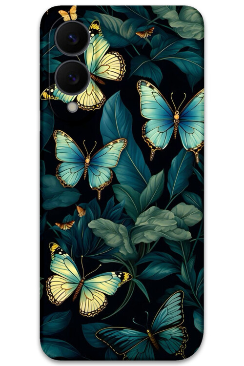 5791 galaxy s25 edge kelebek desenli kilif