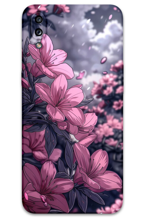 5796 galaxy a10s cicek desenli kilif