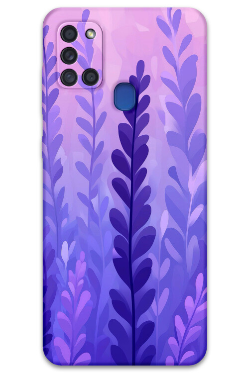 5798 galaxy a21s cicek desenli kilif