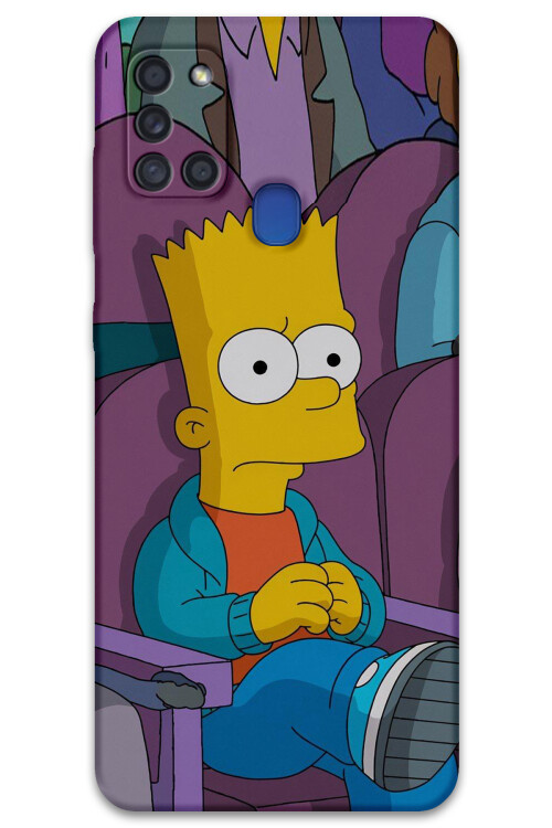 5821 galaxy a21s simpson desenli kilif