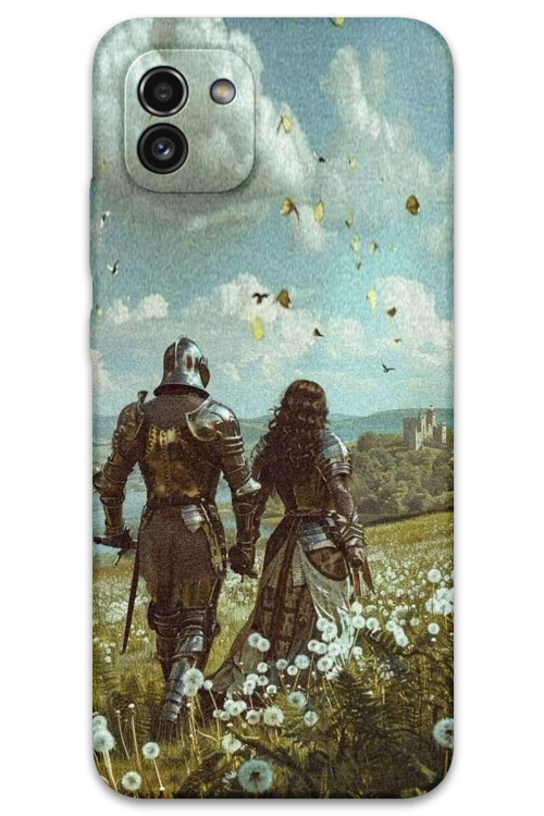 5843 galaxy a03 retro desenli kilif