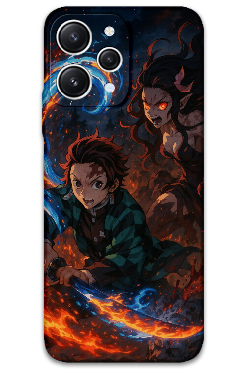 5745 xiaomi redmi 12 demon slayer desenli kilif