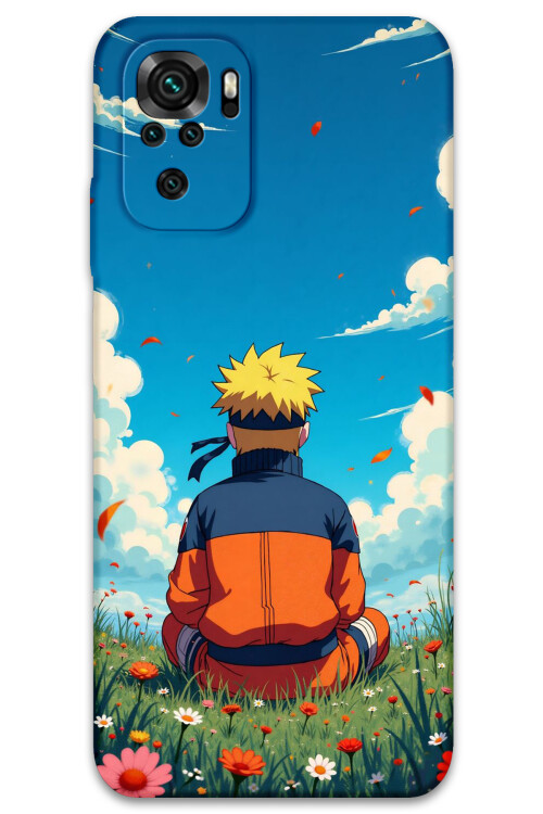 5747 xiaomi redmi note 10s naruto desenli kilif