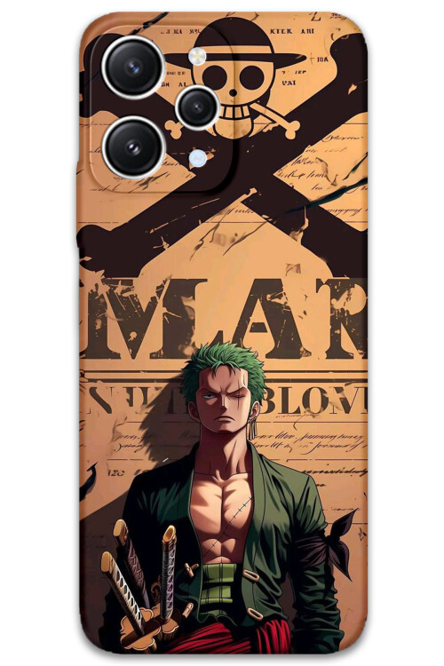 5755 xiaomi redmi 12 roronoa zoro desenli kilif