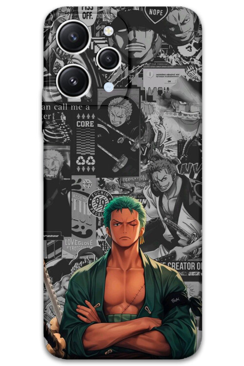 5756 xiaomi redmi 12 roronoa zoro desenli kilif