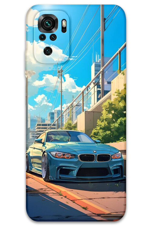 5760 xiaomi redmi note 10s araba desenli kilif