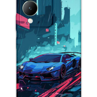 5763-vivo-y17s-araba-desenli-kilif