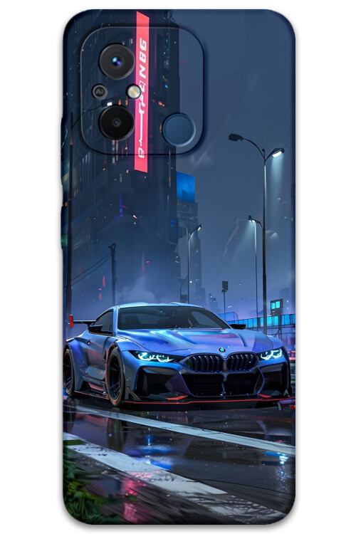 5767 xiaomi redmi 12c araba desenli kilif