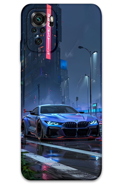 5767 xiaomi redmi note 10s araba desenli kilif