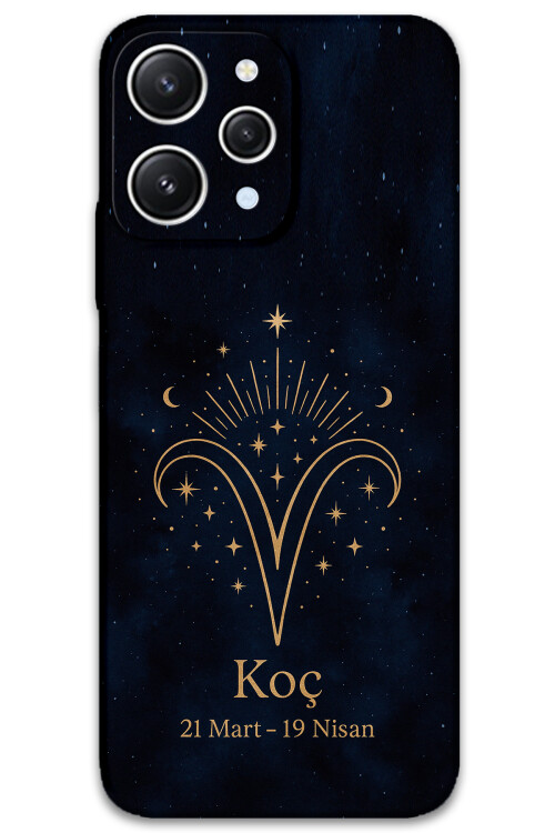 5768 xiaomi redmi 12 koc burcu desenli kilif