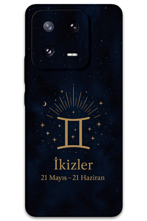 5770 xiaomi mi 13 mi 13 pro ikizler burcu desenli kilif
