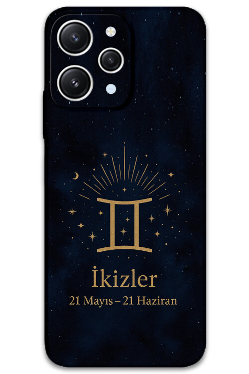 5770 xiaomi redmi 12 ikizler burcu desenli kilif
