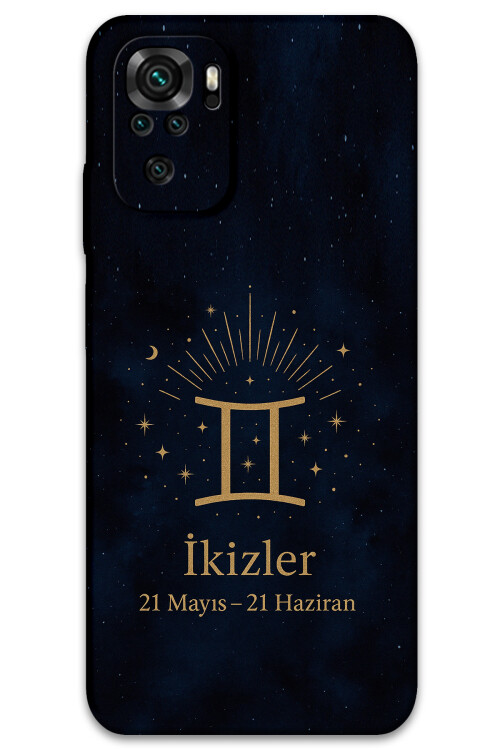5770 xiaomi redmi note 10s ikizler burcu desenli kilif