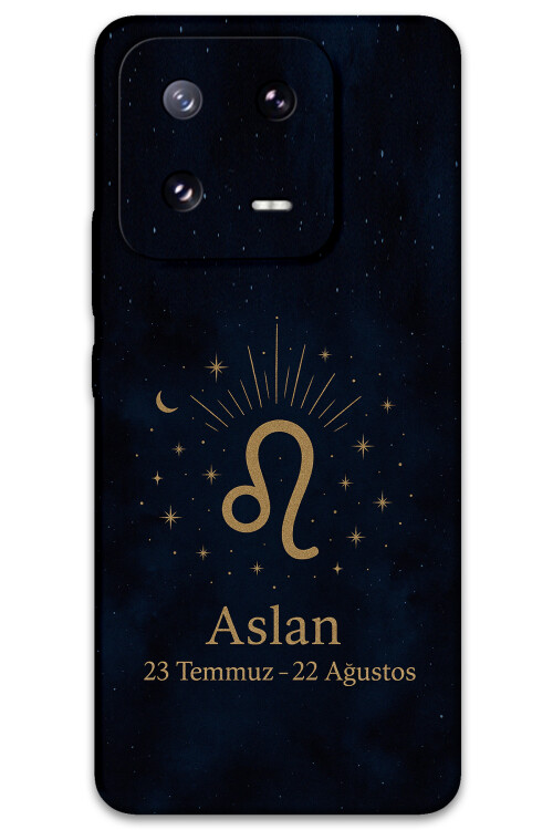 5772 xiaomi mi 13 mi 13 pro aslan burcu desenli kilif