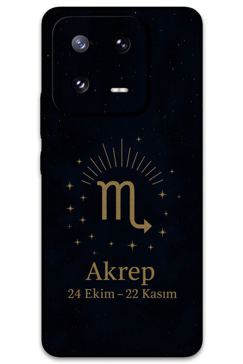 5775 xiaomi mi 13 mi 13 pro akrep burcu desenli kilif