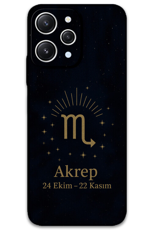 5775 xiaomi redmi 12 akrep burcu desenli kilif