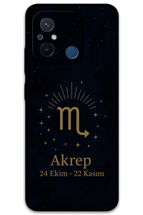 5775 xiaomi redmi 12c akrep burcu desenli kilif