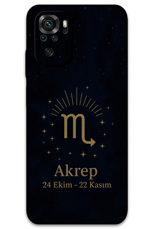 5775 xiaomi redmi note 10s akrep burcu desenli kilif