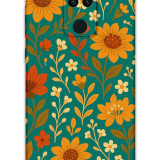 5786-xiaomi-redmi-note-9-cicek-desenli-kilif