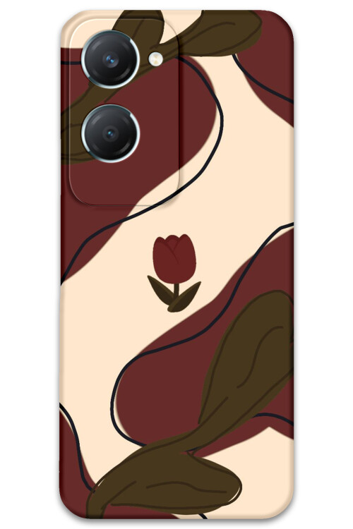 5790 vivo y18 cicek desenli kilif