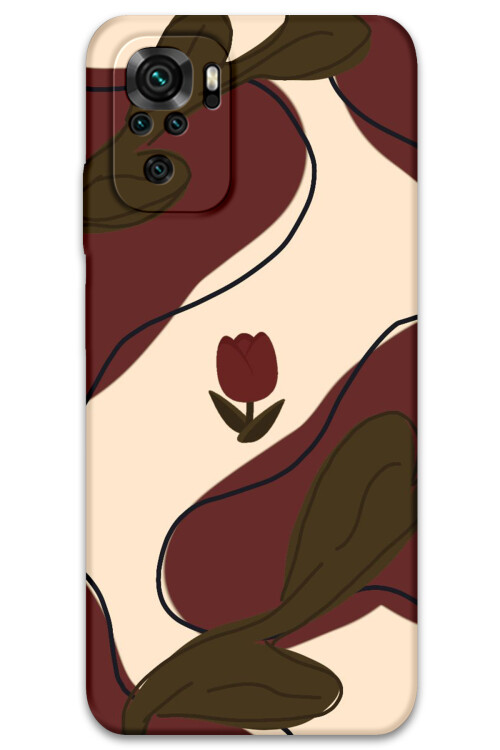 5790 xiaomi redmi note 10s cicek desenli kilif