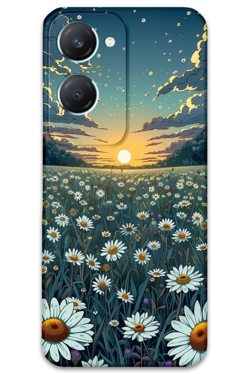 5792 vivo y18 cicek desenli kilif