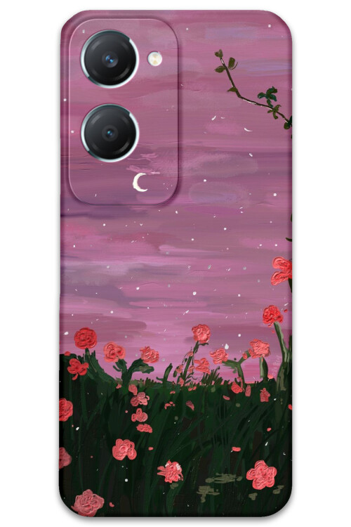 5793 vivo y18 cicek desenli kilif