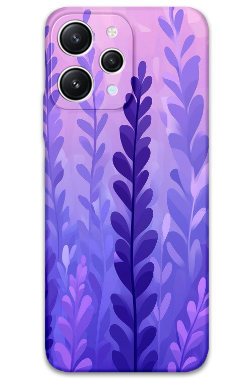 5798 xiaomi redmi 12 cicek desenli kilif