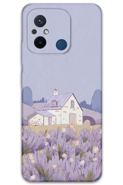 5800 xiaomi redmi 12c cicek desenli kilif