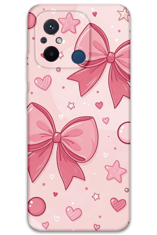 5803 xiaomi redmi 12c kurdele desenli kilif