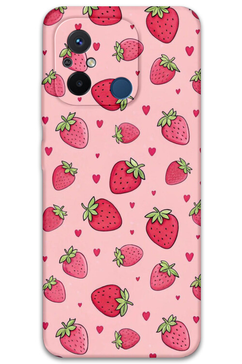 5804 xiaomi redmi 12c cilek desenli kilif