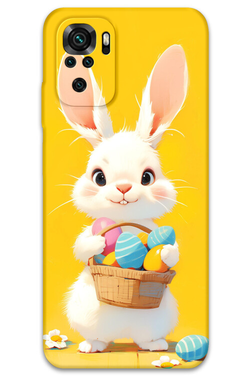 5806 xiaomi redmi note 10s tavsan desenli kilif