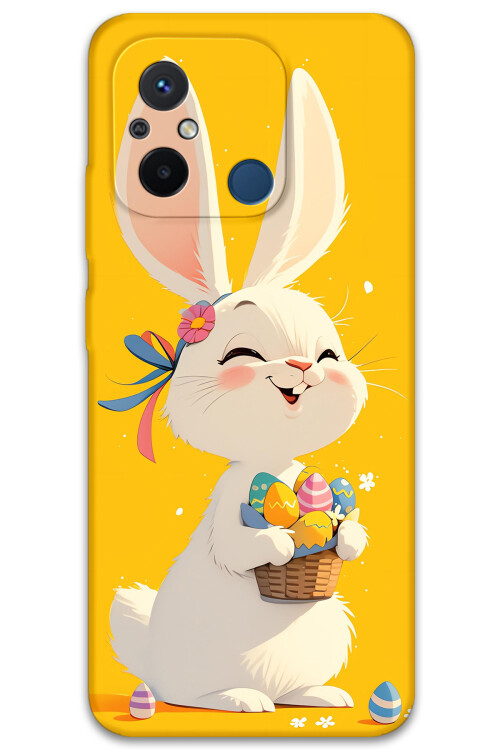 5807 xiaomi redmi 12c tavsan desenli kilif