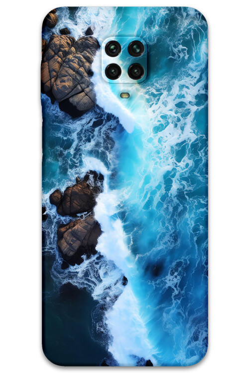 5810 xiaomi redmi note 9 pro mermer desenli kilif