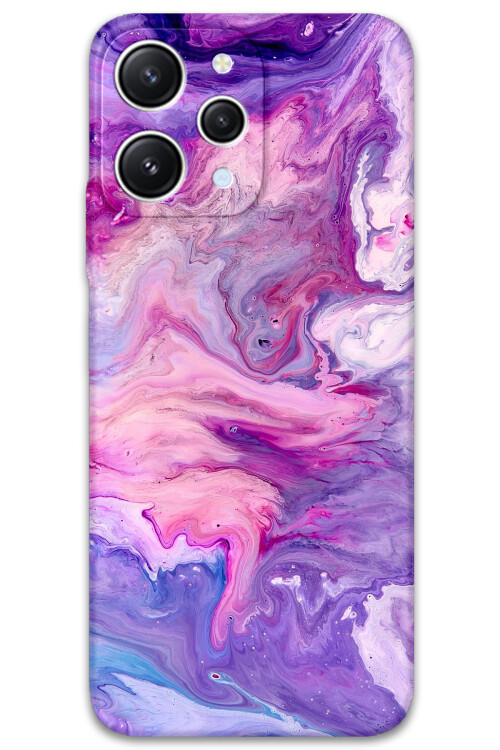 5813 xiaomi redmi 12 mermer desenli kilif