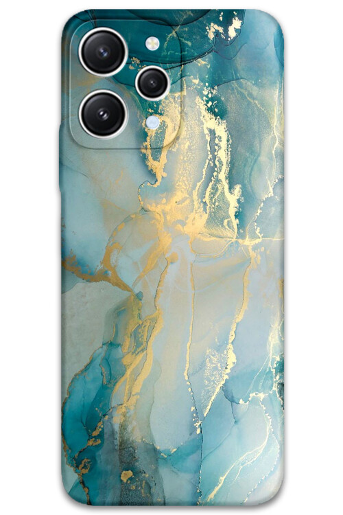 5814 xiaomi redmi 12 mermer desenli kilif