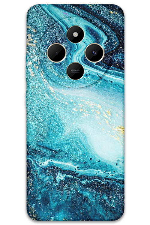 5818 xiaomi redmi 14c mermer desenli kilif