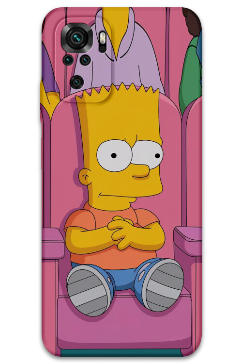 5820 xiaomi redmi note 10s simpson desenli kilif