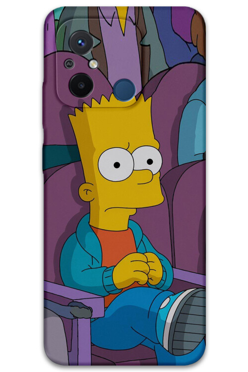 5821 xiaomi redmi 12c simpson desenli kilif