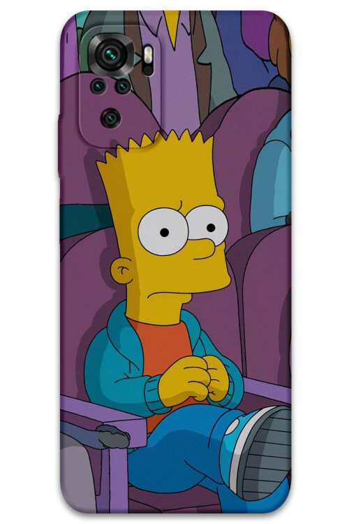 5821 xiaomi redmi note 10s simpson desenli kilif