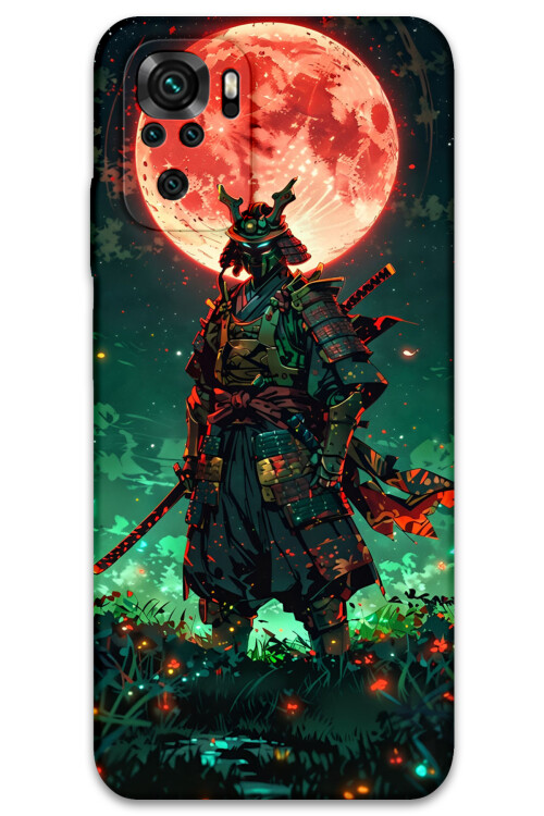 5822 xiaomi redmi note 10s samuray desenli kilif