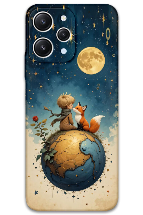 5823 xiaomi redmi 12 kucuk prens desenli kilif